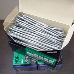 サンコーテクノ スチール製 ハードエッジドライブ HDFタイプ HDF-6180 M6 180mm 4パック 380本以上 コンクリ ブロック 木材用 新道東店の画像