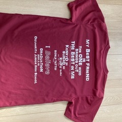 中学校男子制服　学校Tシャツの画像