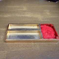 印鑑ケース　24k 金メッキの画像