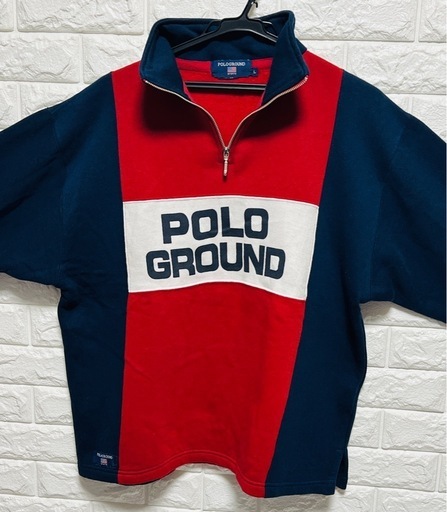 希少90年代POLOGROUND SPORTSスウェットシャツ トレーナー