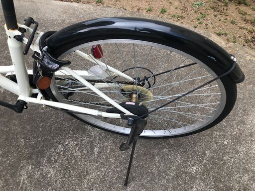 MYPALLAS(マイパラス)折畳シティサイクル26インチ シマノ6段ギア 