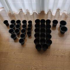 プラ鉢（黒）　2.5号〜3号