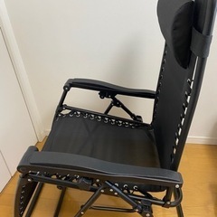 ゼログラビティチェア（Amazon  basicsアウトドアチェア）の画像
