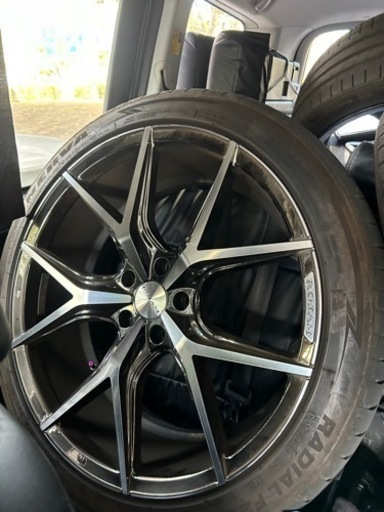 ROJAM アルミホイルPCD114.3 、5穴　20インチ