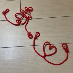 結婚式前撮り用　ハートと寿型