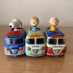 【中古】スヌーピー　チョロQ 3点セット　TAKARA 