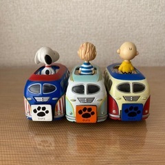【中古】スヌーピー　チョロQ 3点セット　TAKARA の画像