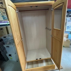 値下げ！かわいい洋服タンスの画像
