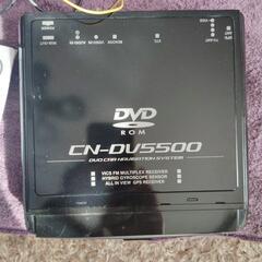 中古カーオーディオ　PanasonicCD兼DVDプレイヤー　KENWOOD　CDチェンジャー他カーオーディオコード付きまとめての画像