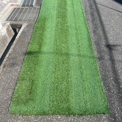 再投稿)中古人工芝1m×4m位 6本全部引き取り希望