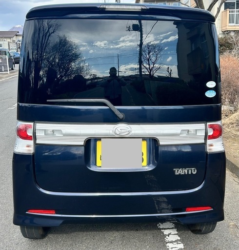 ダイハツタントダークブルー 5ドア 車検付き乗って帰れる