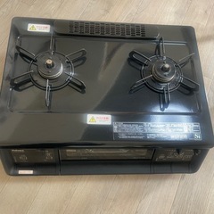 パロマ ガスコンロ 2口 PA-380WA エブリシェフの画像