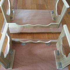 値下げ💴⤵️新品　折り畳み経台　大、小2つセットの画像