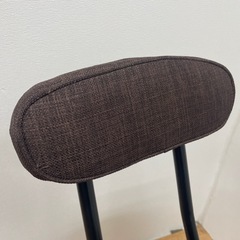 背あり 折り畳みチェア 中古品 ブラウン 椅子 イス 耐荷重 80kgの画像