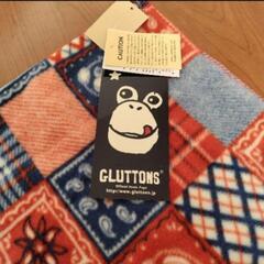 GLUTTONS パッチワーク　ブランケット・マフラーの画像