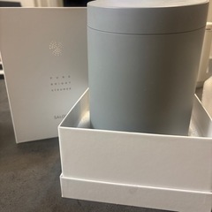 値下げしました！美品　サロニア　スチーマー　SALONIA ピュアブライトスチーマー】サロニアスチーマー フェイススチーマー コンパクト 温冷 化粧水ミストの画像
