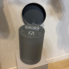 値下げしました！美品　サロニア　スチーマー　SALONIA ピュアブライトスチーマー】サロニアスチーマー フェイススチーマー コンパクト 温冷 化粧水ミストの画像