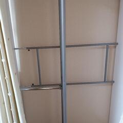 美品 幅調整付き 大型ハンガーの画像