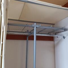 美品 幅調整付き 大型ハンガーの画像