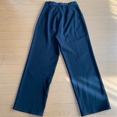 GRL グレイル　ブラック パンツ　スラックス　サイズSの画像
