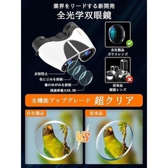 双眼鏡 ライブ用 20倍 オペラグラス 【全光学設計】超軽量 防振 小型 防水の画像