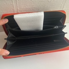 【新品】男の子向け 長財布 オレンジの画像