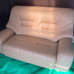 値下げ！きれい！二人がけソファー中古品の画像