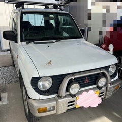 パジェロミニ車検長い1年以上社外マフラー