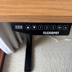 [引き渡し交渉中] 昇降式デスクFLEXISPOT 幅100cmの画像