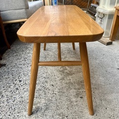 《売約済》【武蔵小山店】 無印良品 MUJI 無垢材 ローテーブル オーク材 テーブル 天然木 リビングテーブル 無印 椅子 イス チェア 🚚 運搬無料エリア有 / 品川区 リサイクルショップ ランバールーム 武蔵小山店  ◀︎ 武蔵小山パルム 戸越銀座 隣の画像
