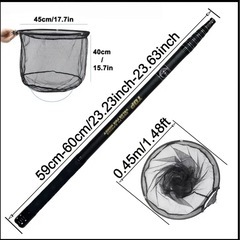 伸縮式タモ網(最大約330cm)の画像