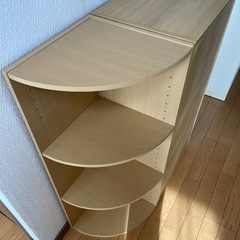 ニトリ　カラーボックス　コーナー用の画像