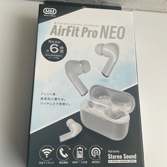【新品】ワイヤレスイヤホン ホワイト