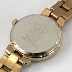 動作品 CITIZEN E031-R005545 REGNO SOLAR-TECH ソーラー腕時計 3針 ホワイトダイヤル ゴールド系 レディース 札幌市 清田区 平岡の画像