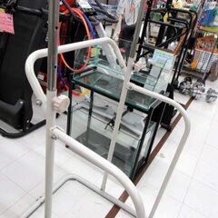 ぶら下がり健康器 高さ169～210cm ホワイト 白 フィットネス 懸垂 チンニング 筋トレ 健康器具 苫小牧西店 の画像