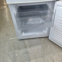 K2502-081 配送不可 ニトリ 2ドア冷蔵庫 グラシア106 NTR-106 2019年製 動作確認済み キズ汚れ有りの画像