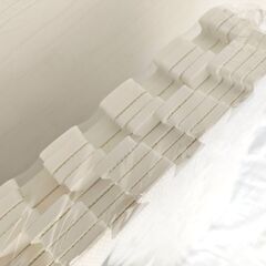 ジョイントマット・ホワイト・8枚組・580×580×9㎜・No.250213-08の画像
