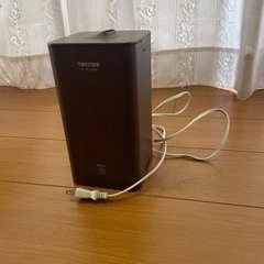 加湿器　木目調ダークブラウン