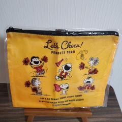 【新品未使用品】🌼スヌーピーファスナーポーチ