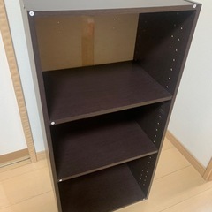カラーボックス(幅×奥行き×高さ 42cm×30cm××87cm)
