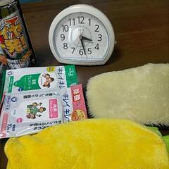 洗車用品 手袋 目覚まし時計 温湿度計の画像