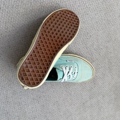 23.5cm バンズ VANS スニーカー　オーセンティク　パステルブルーの画像