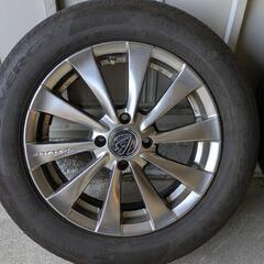 RAYS レイズ VERSUS 15インチ5.5J PCD100 4H +35 175/65R15タイヤ付 4本セットおまけ付きの画像