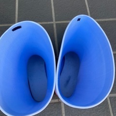 耐油長靴　白　24cm 中古 美品
の画像