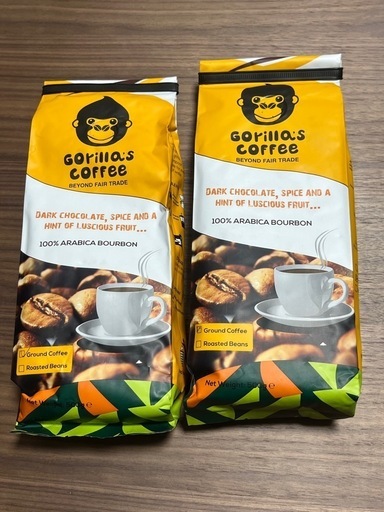 アフリカ ルワンダ ゴリラ コーヒー 500g (Henry) 多摩川の食品の中古