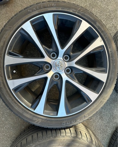 ノア ボォクシー エスティマ純正ホイール 215/45R18 80ノア80