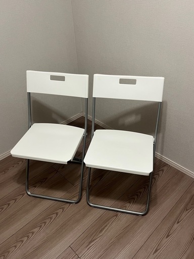 IKEA イケア 折りたたみイス4点セット