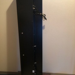 RASIK ダブルベッドフレーム　ブラック　分解済みの画像