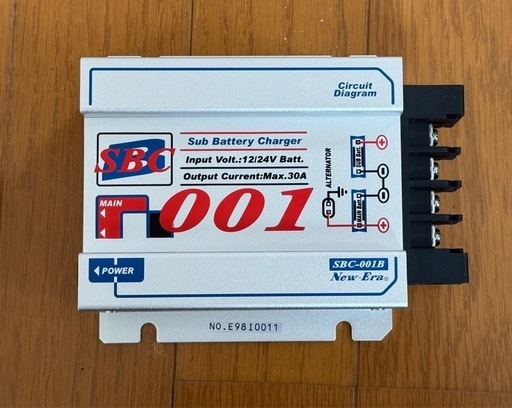 【未使用】アイソレーター　走行充電器　ニューエラー　SBC-001B