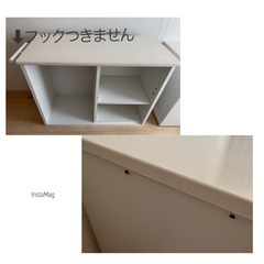 ⭐︎お取引予定⭐︎【2セットあります】学習机＆ラックの画像